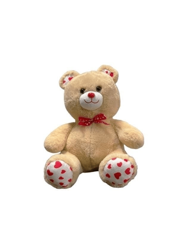 35 CM PATİLEN KALPLİ AYI -HLY