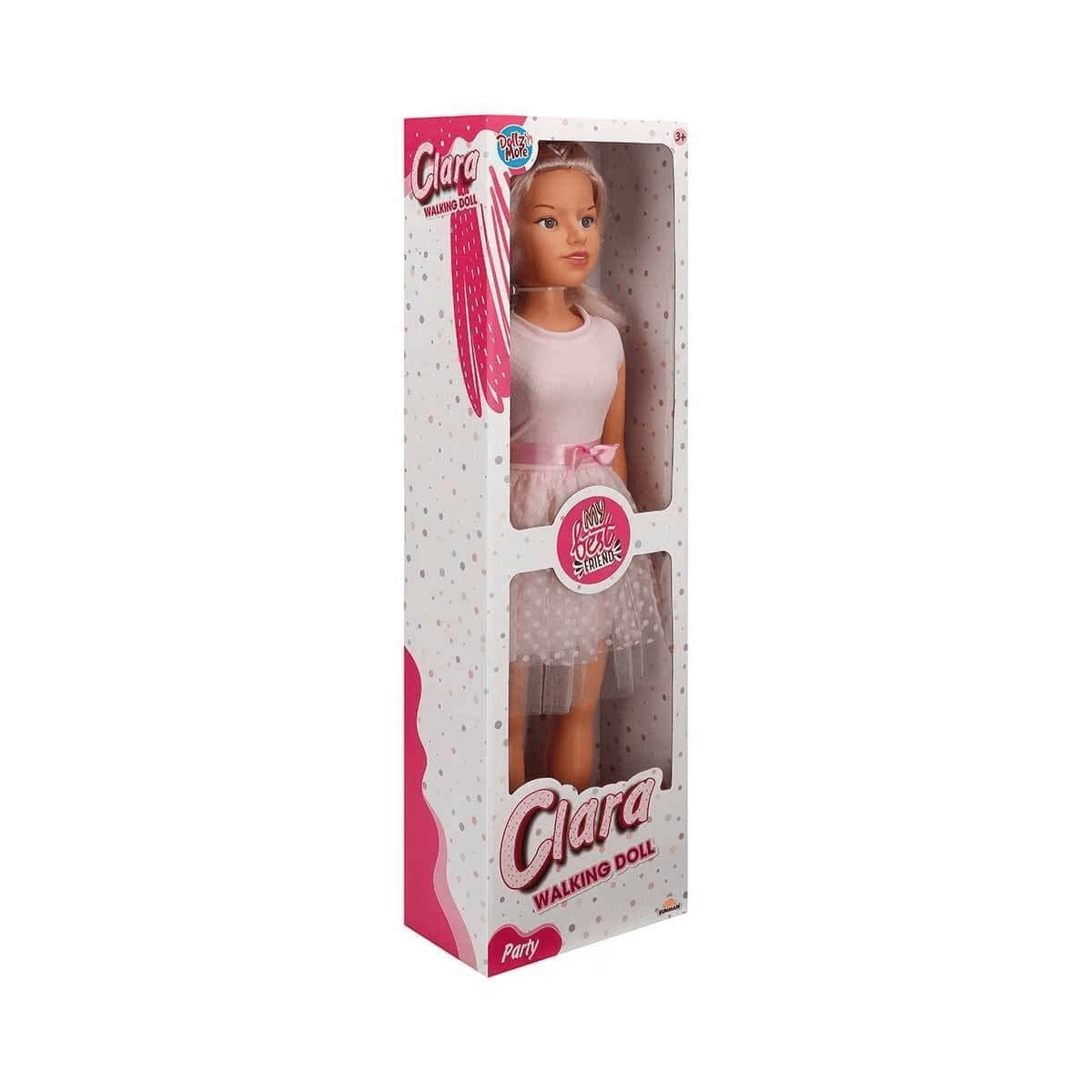 3532 Yürüyüş Arkadaşım Clara Party 80 cm -  Stokta Olan Model Gönderilir