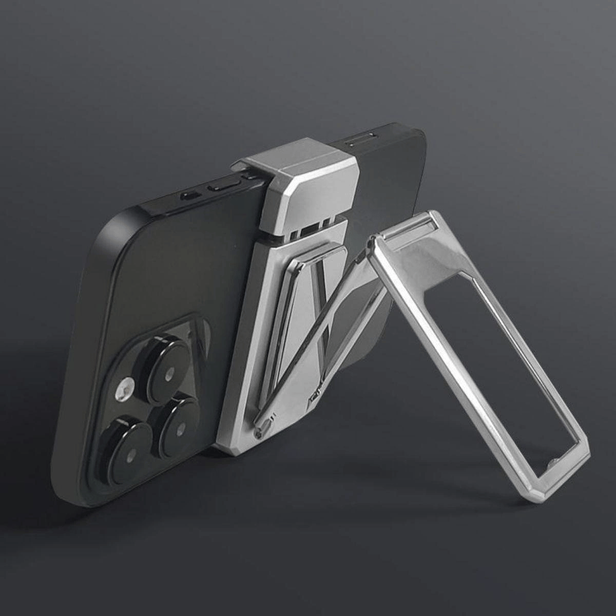 360 Derece Dönen Tüm Telefon Tipleri İle Uyumlu Metal Telefon Standı Braket Bx40