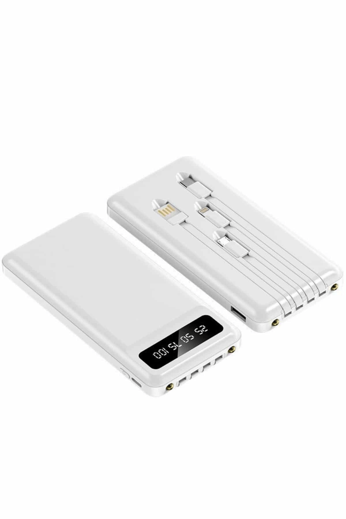 4 Çıkışlı 20.000 Mah Powerbank Uzun Pil Ömürlü Taşınabilir