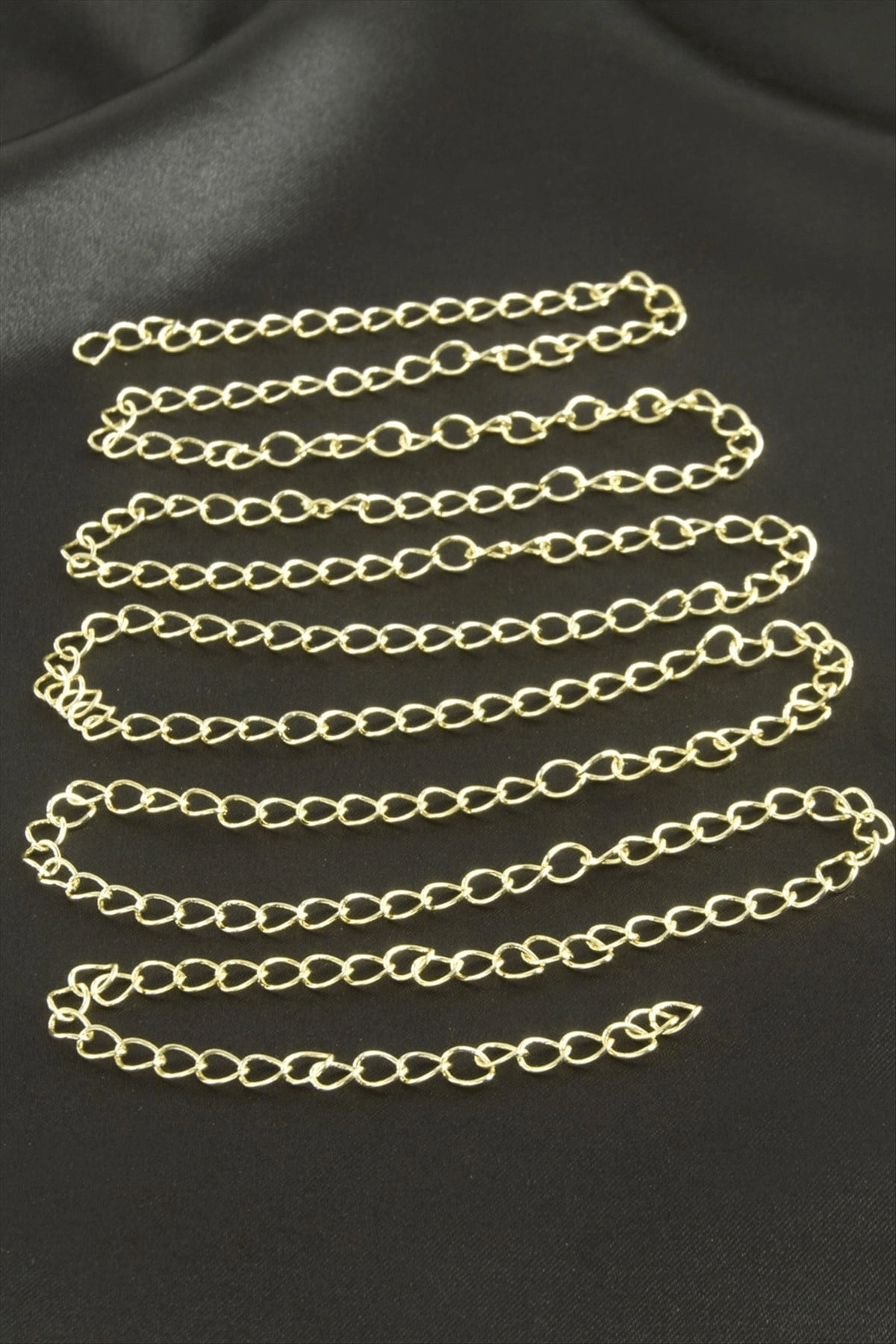 4 mm Oval Zincir 1 metre