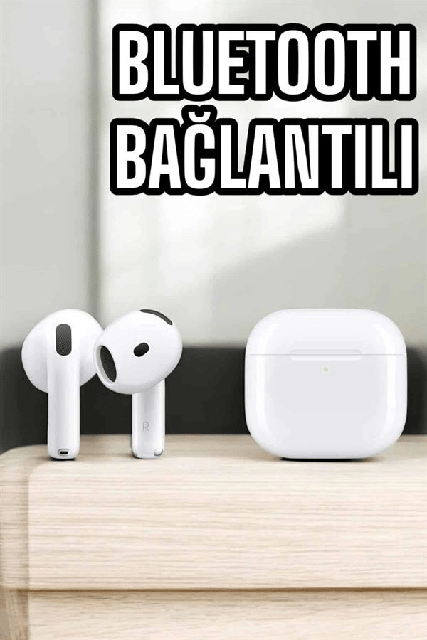 4.Nesil Kaliteli TWS Android ve İOS Uyumlu Mikrofonlu Kulaklık