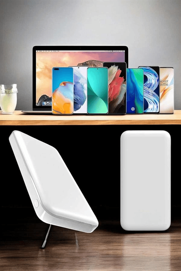 5000 Mah İOS Uyumlu Magsafe Kablosuz Şarj Hızlı Şarj Desteği