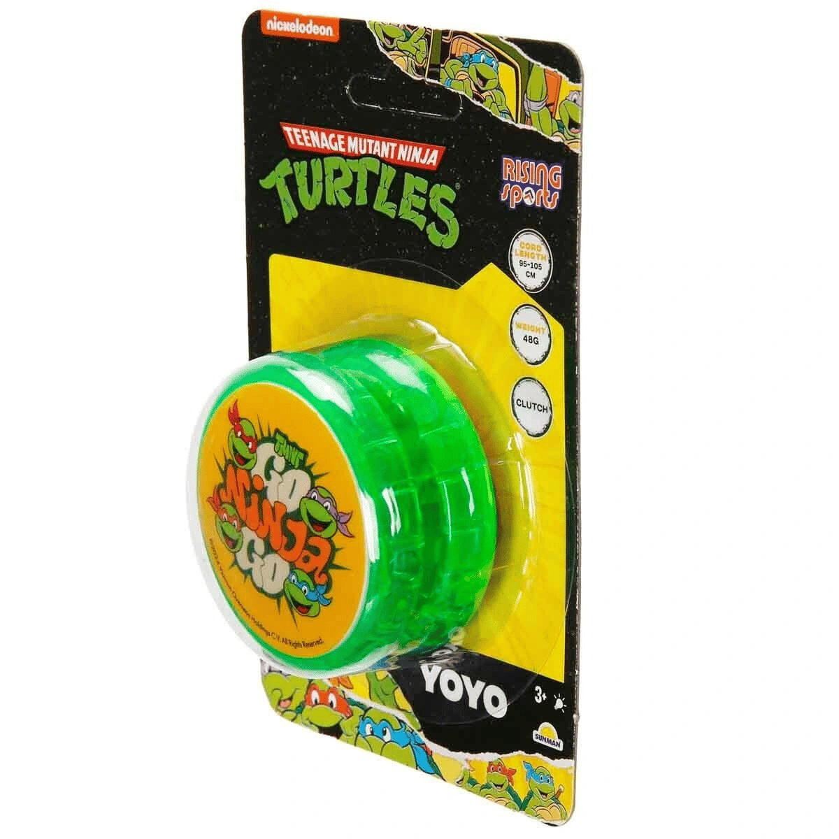 5353 SUN-RST-RSP-YOY N TURTLES 6CM YŞL IŞIKLI KRTL NINJ