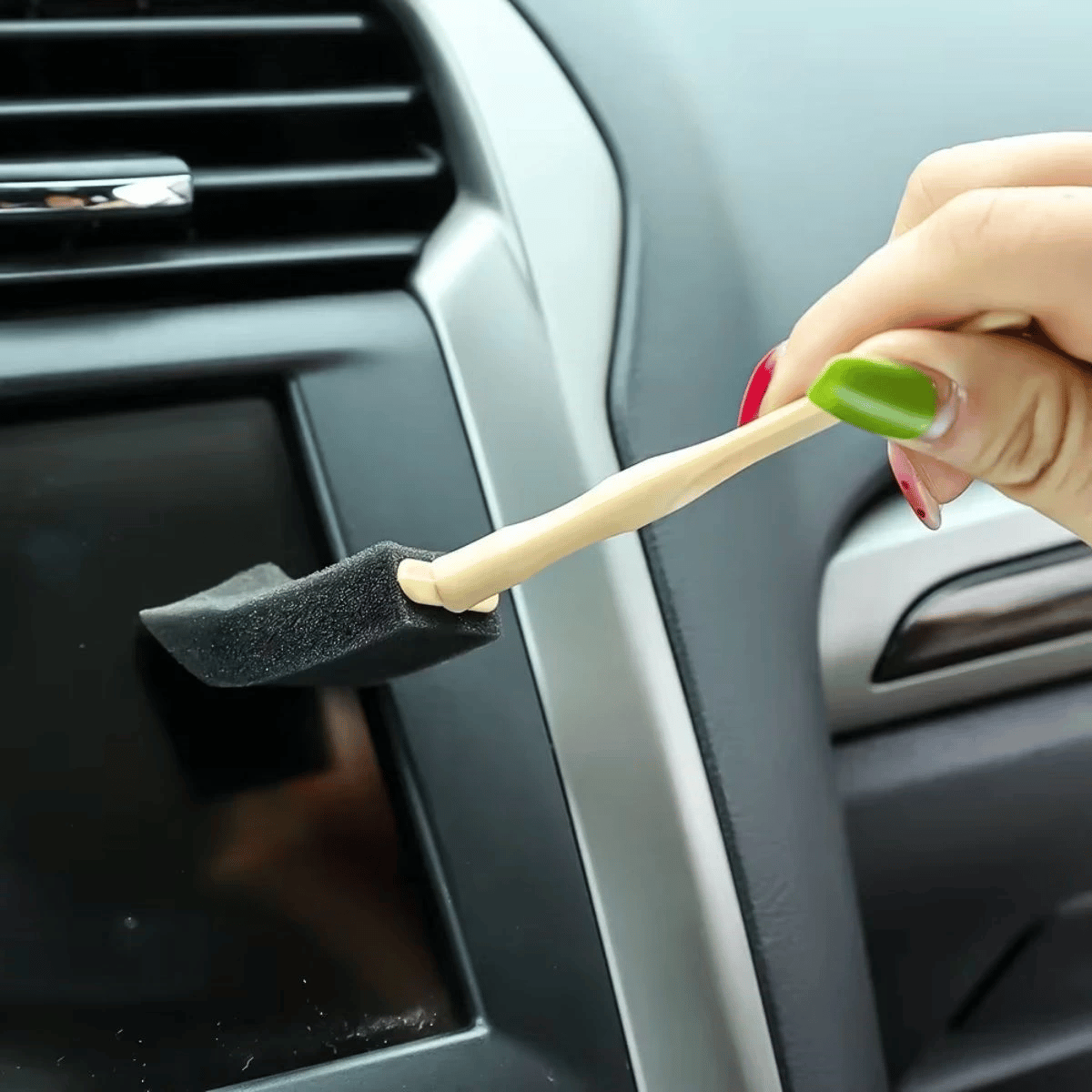 5'li Araba Havalandırma Temizleme Fırçaları Klima Çıkışları,Toz AlmaOtomobil İçi Detaylı Mini Temizlik Aparatları