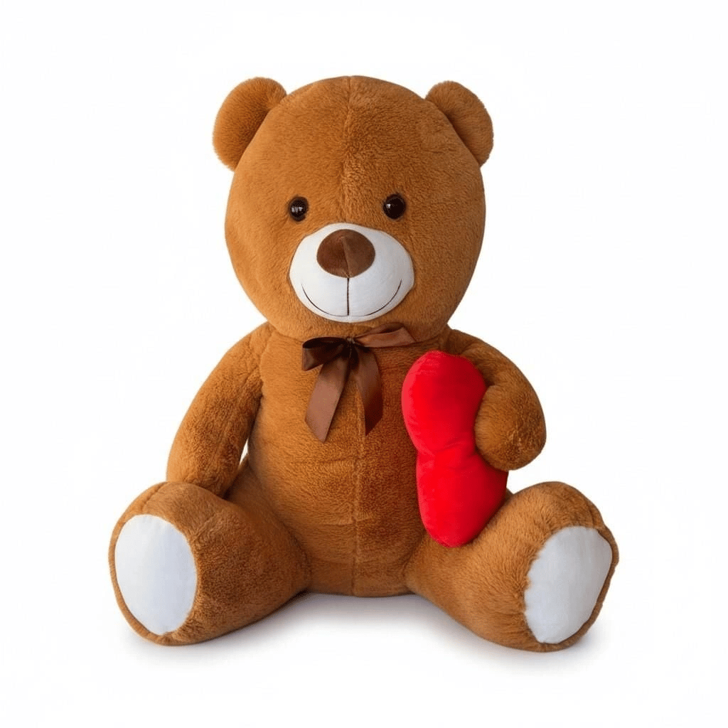 62531 PELUŞ 80CM KAPLİ AYI PELUŞ OYUNCAK