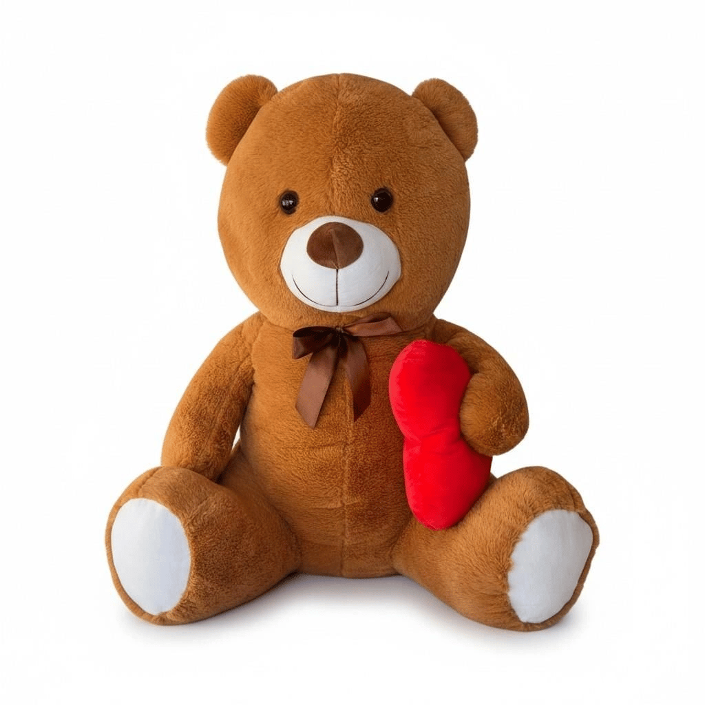 62531 PELUŞ 80CM KAPLİ AYI PELUŞ OYUNCAK