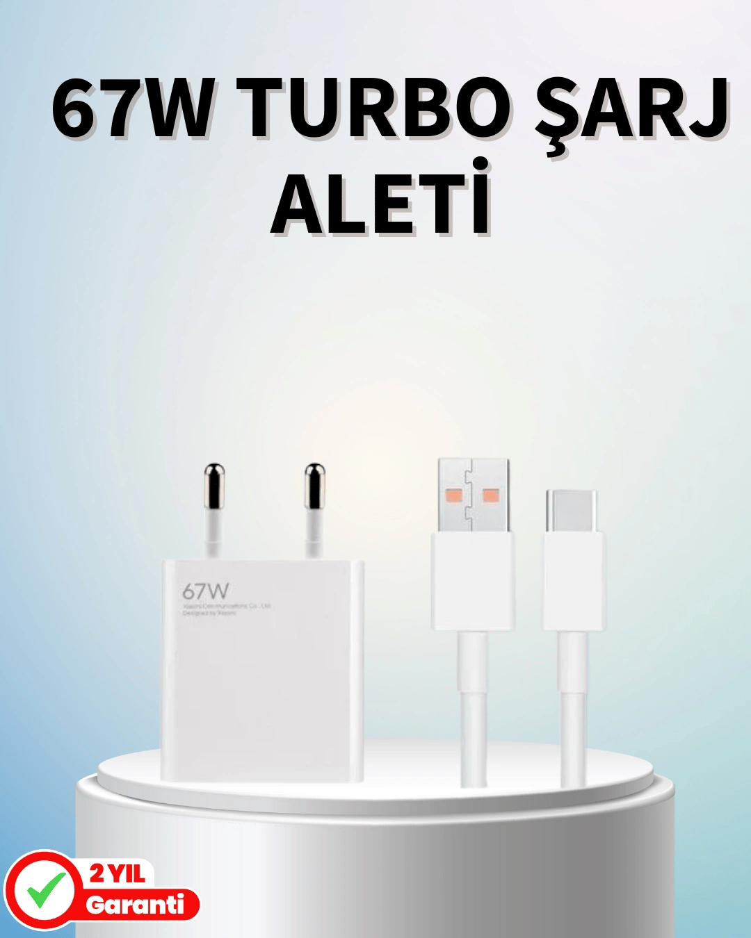 67 Watt Güçlü Şarj Aleti Samsung S23 Ultra S24 Uyumlu