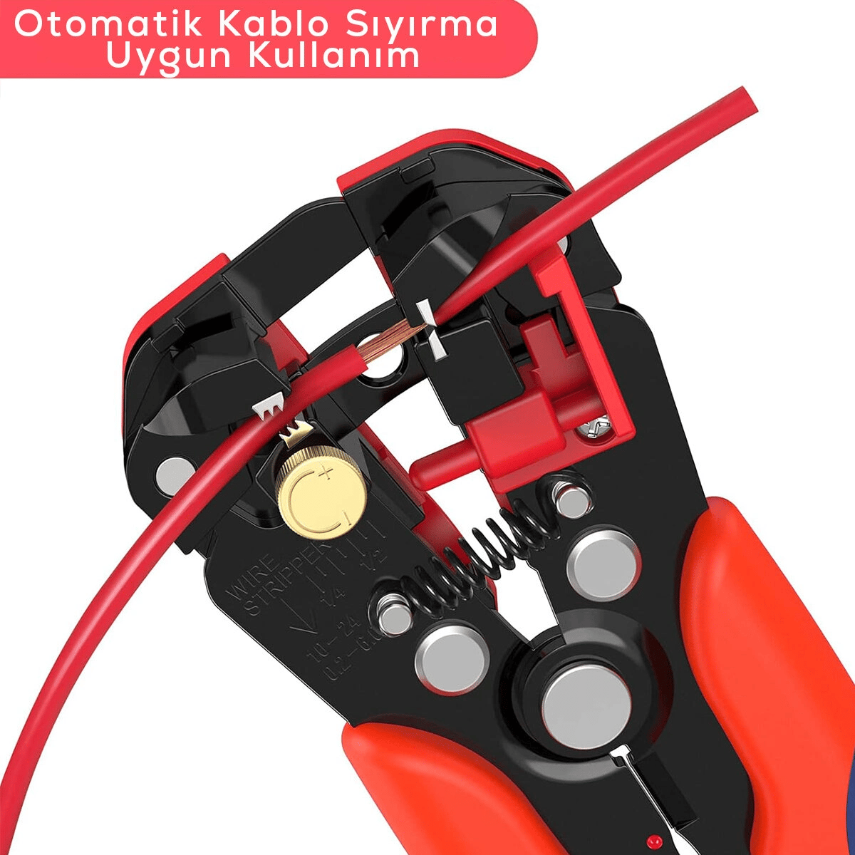 7 İnç  Kablo Soyucu Ve Kesici Pense Bx40