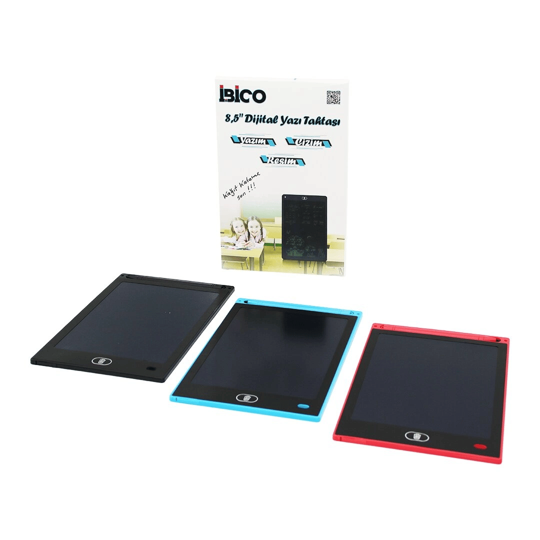 8.5 İnç   Dijital Yazı Tahtası Tablet  Yazım - Çizim - Resim   Pilli   Lcd Writing Tablet Bx40