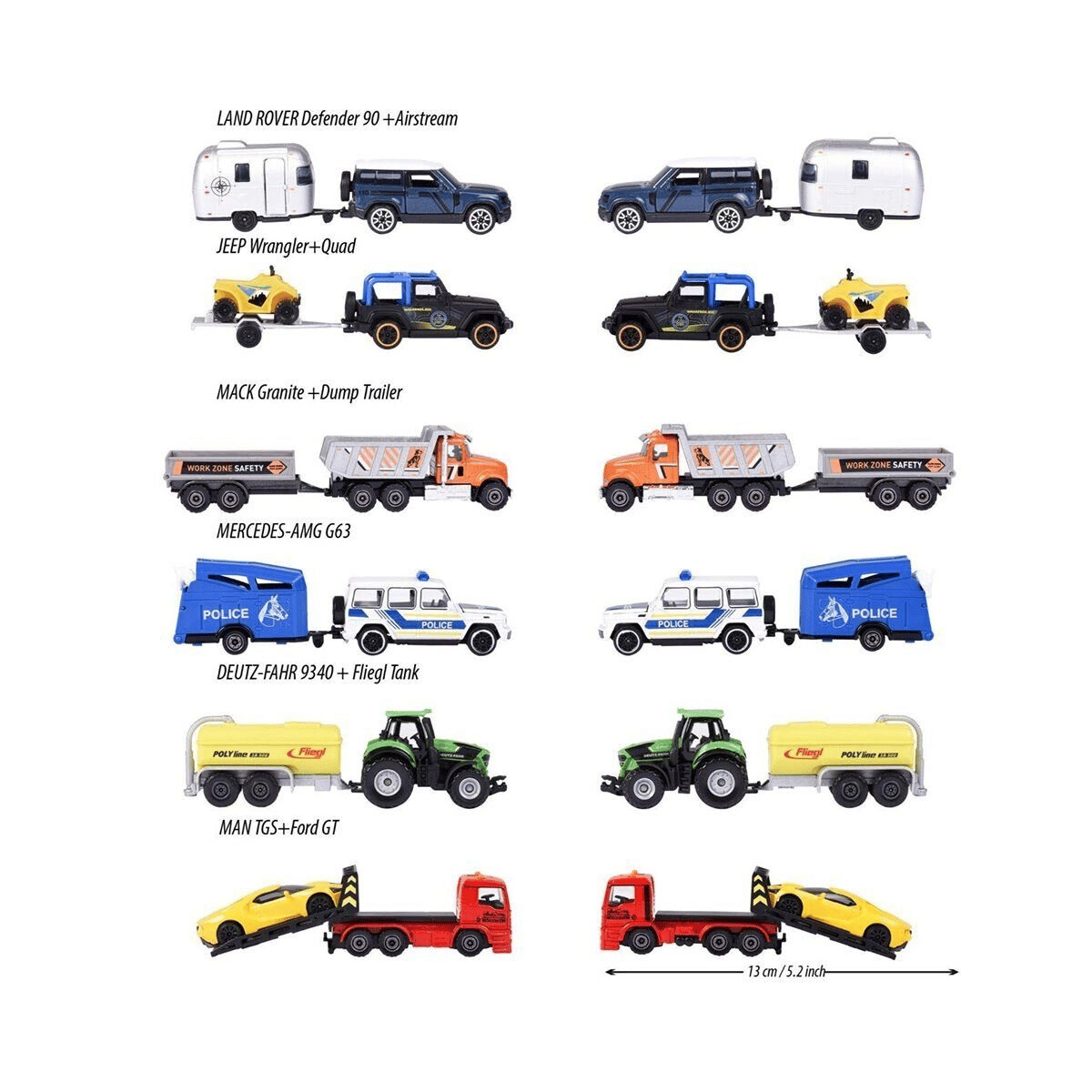 8503002001 City Trailer 6-asst