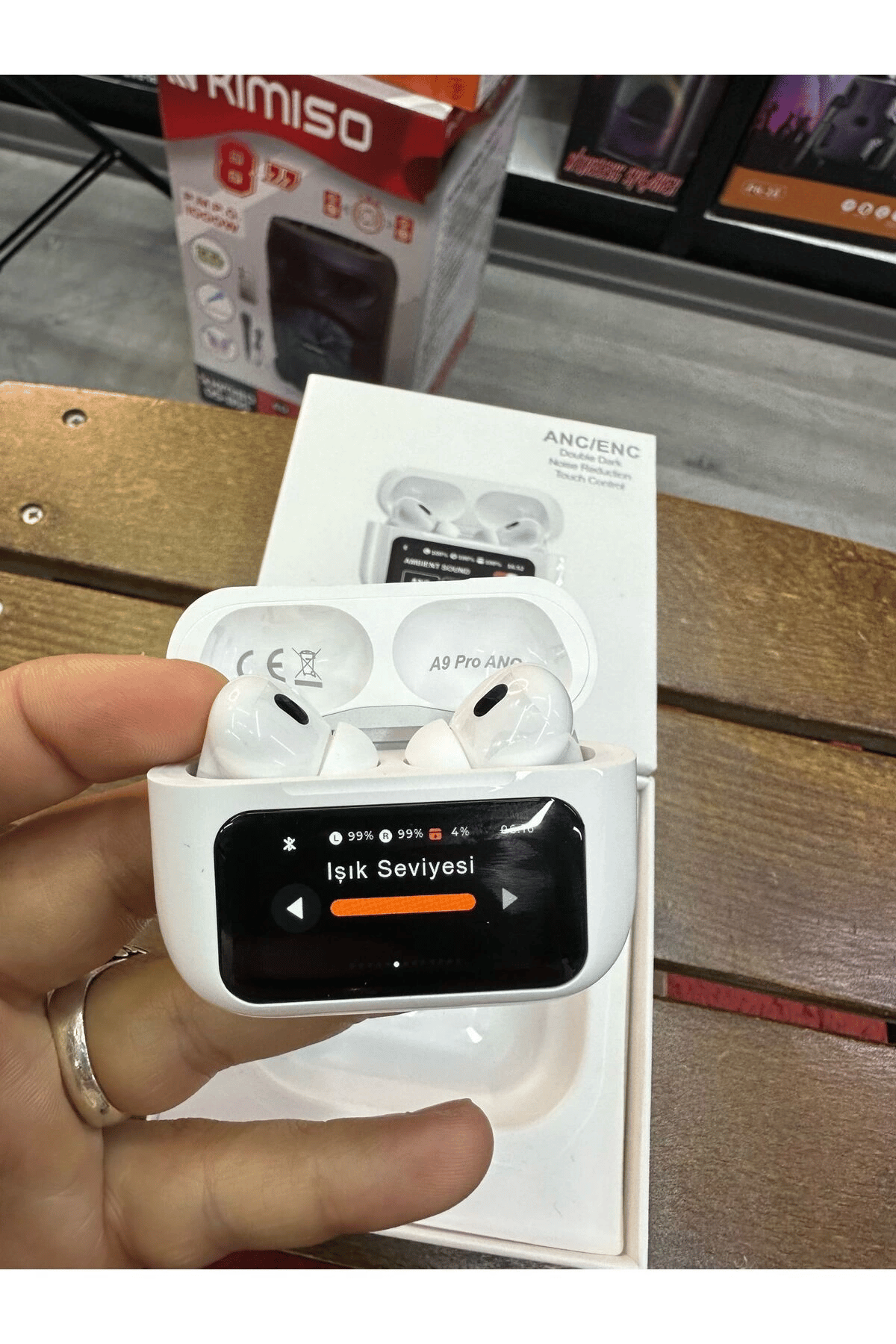 AirPods Pro2 ANC DOKUNMATİK EKRANLI Bluetooth Kulaklık Askı Asma