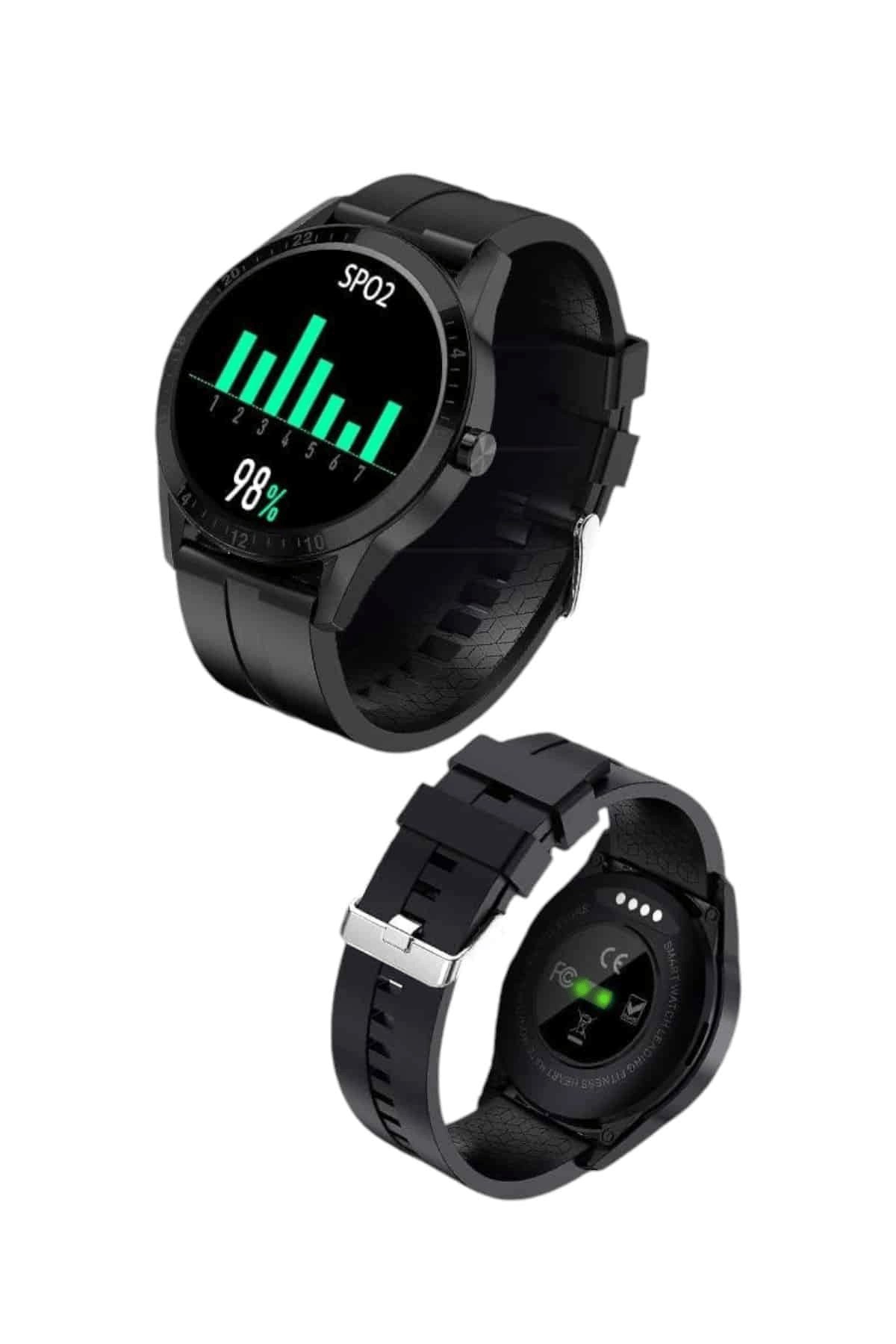 Akıllı Saat Amoled Ekran 3 Kordonlu NFC Ve GPS Uyumlu