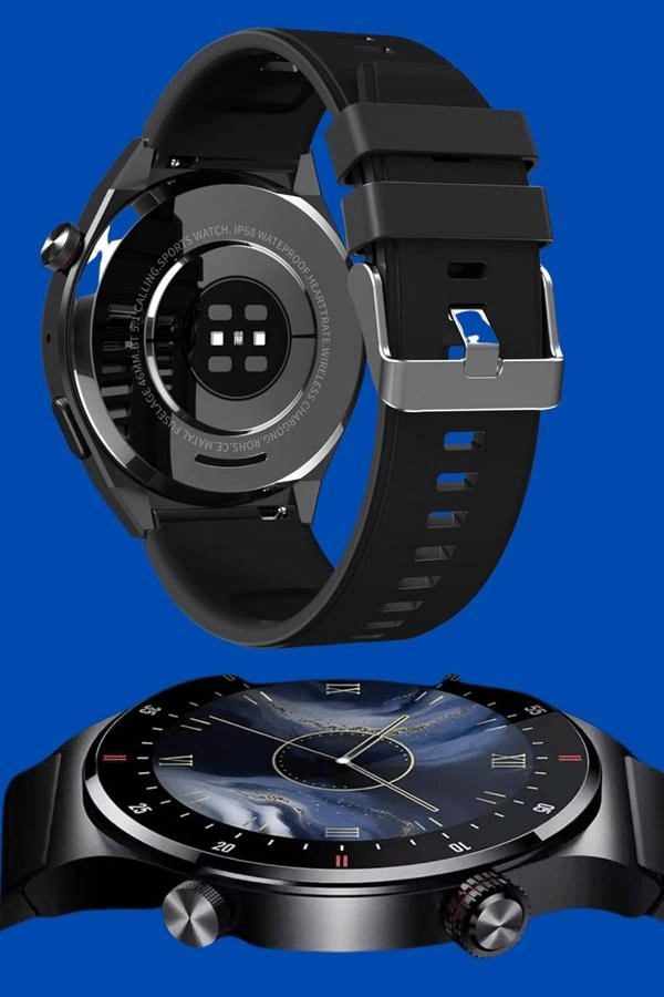 Akıllı Saat Amoled Ekran Bluetooth Bağlantılı Sesli Görüşme Nabız Ölçer