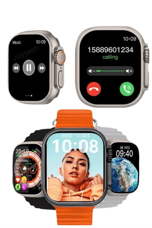 Akıllı Saat Çok Fonksiyonlu Unısex Sosyal Medya Girişli Bluetooth Bağlantılı