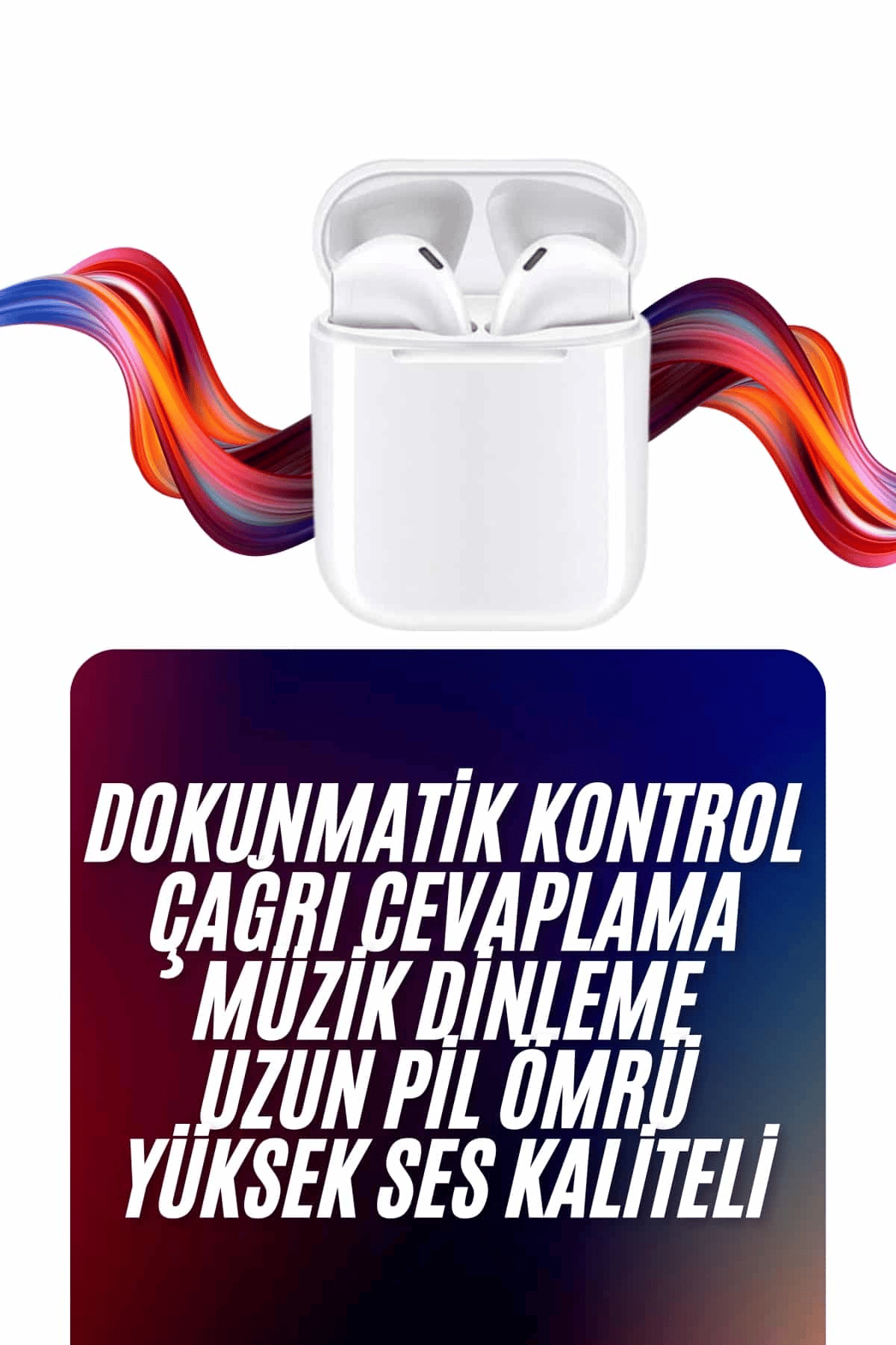 Akıllı Saat Kulaklık Hediyeli Uyku ve Sağlık Takibi Yapabilen Uzun Ömürlü