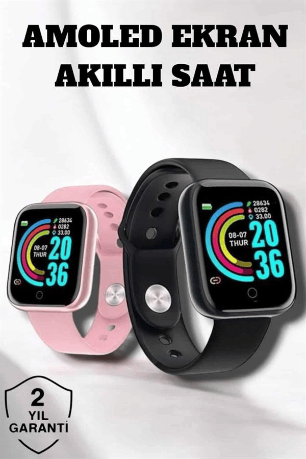 Akıllı Saat Sağlık Takibi ve Akıllı Özelliklerle Donatılmış Modern Akıllı Saat
