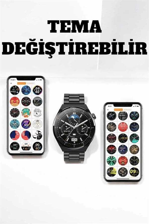 Akıllı Saat Uyku Ve Sağlık Takibi Bildirim Görme Arama Cevaplama