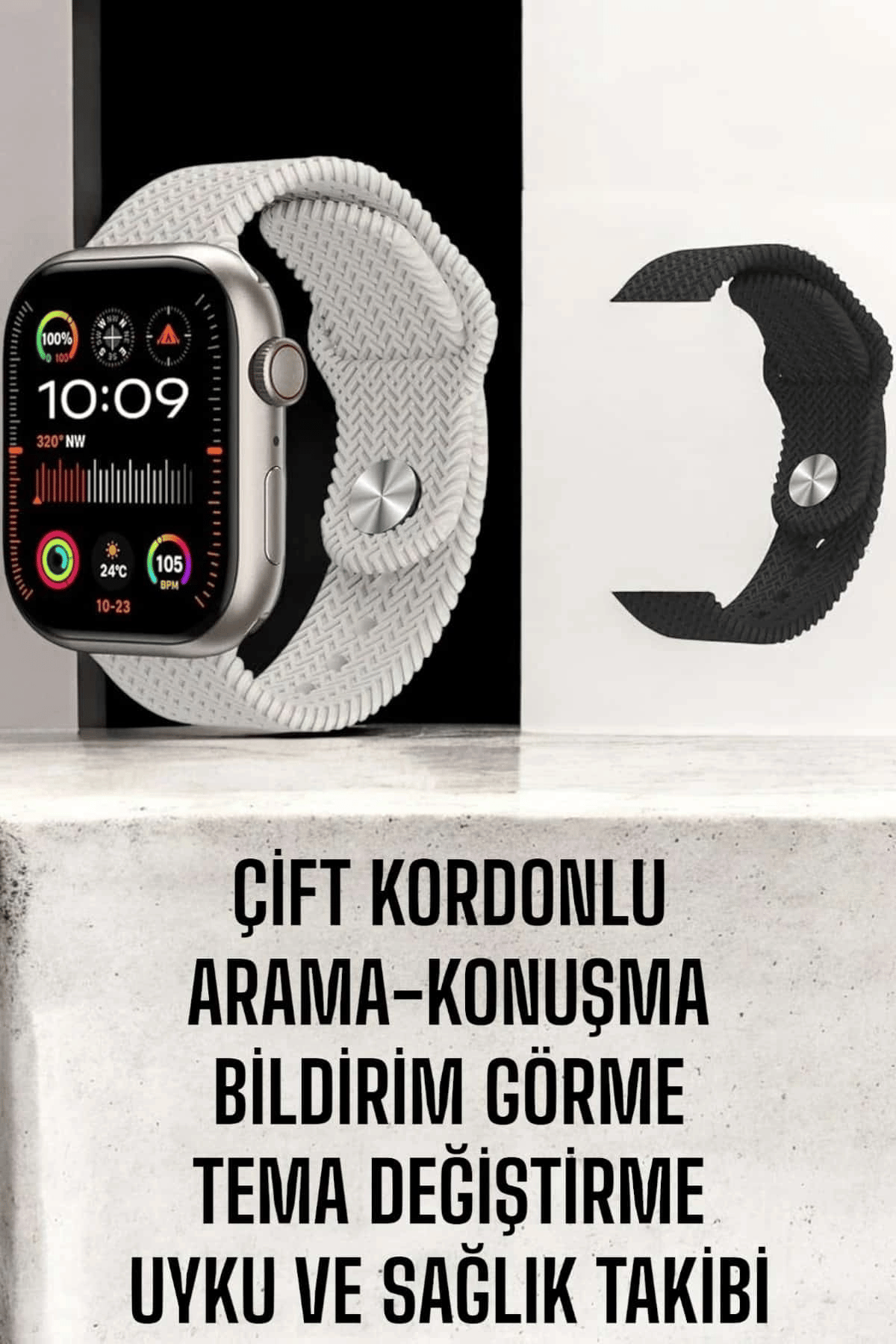 Akıllı Saat Yeni Nesil GPS Özelliği NFC Ve Uyku Takibi