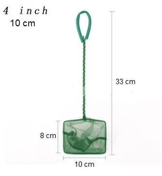 Akvaryum Balık Yakalama Kepçesi 4 inç 10 cm