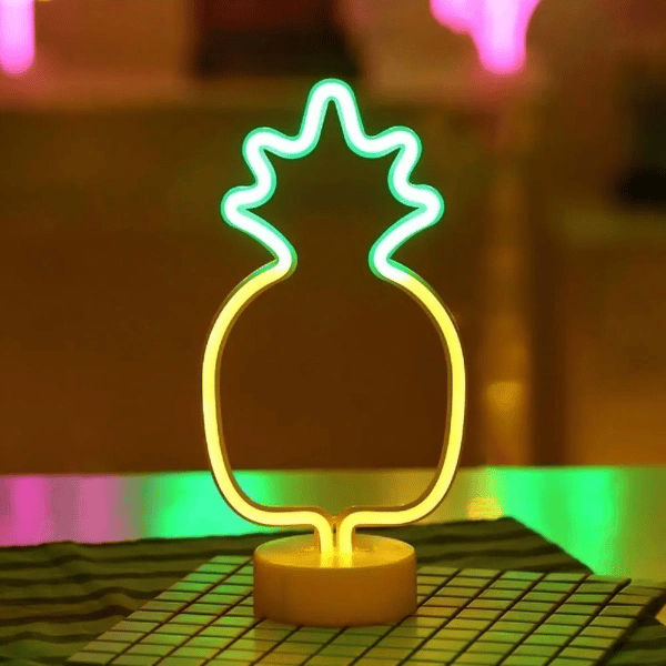 Ananas Neon LED Lamba