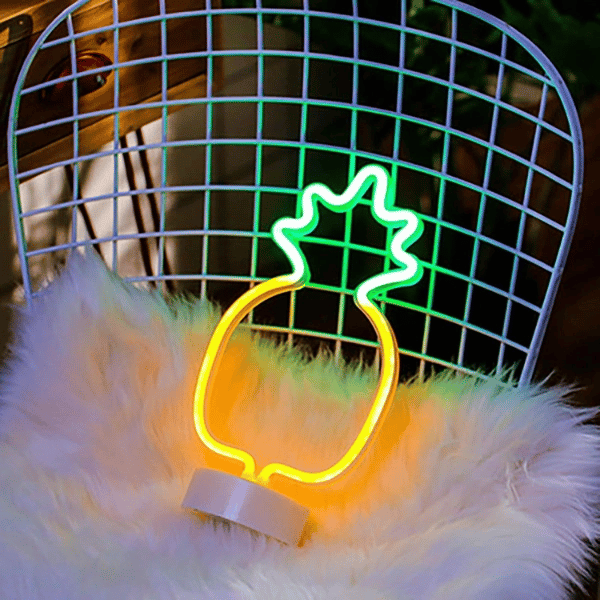 Ananas Neon LED Lamba