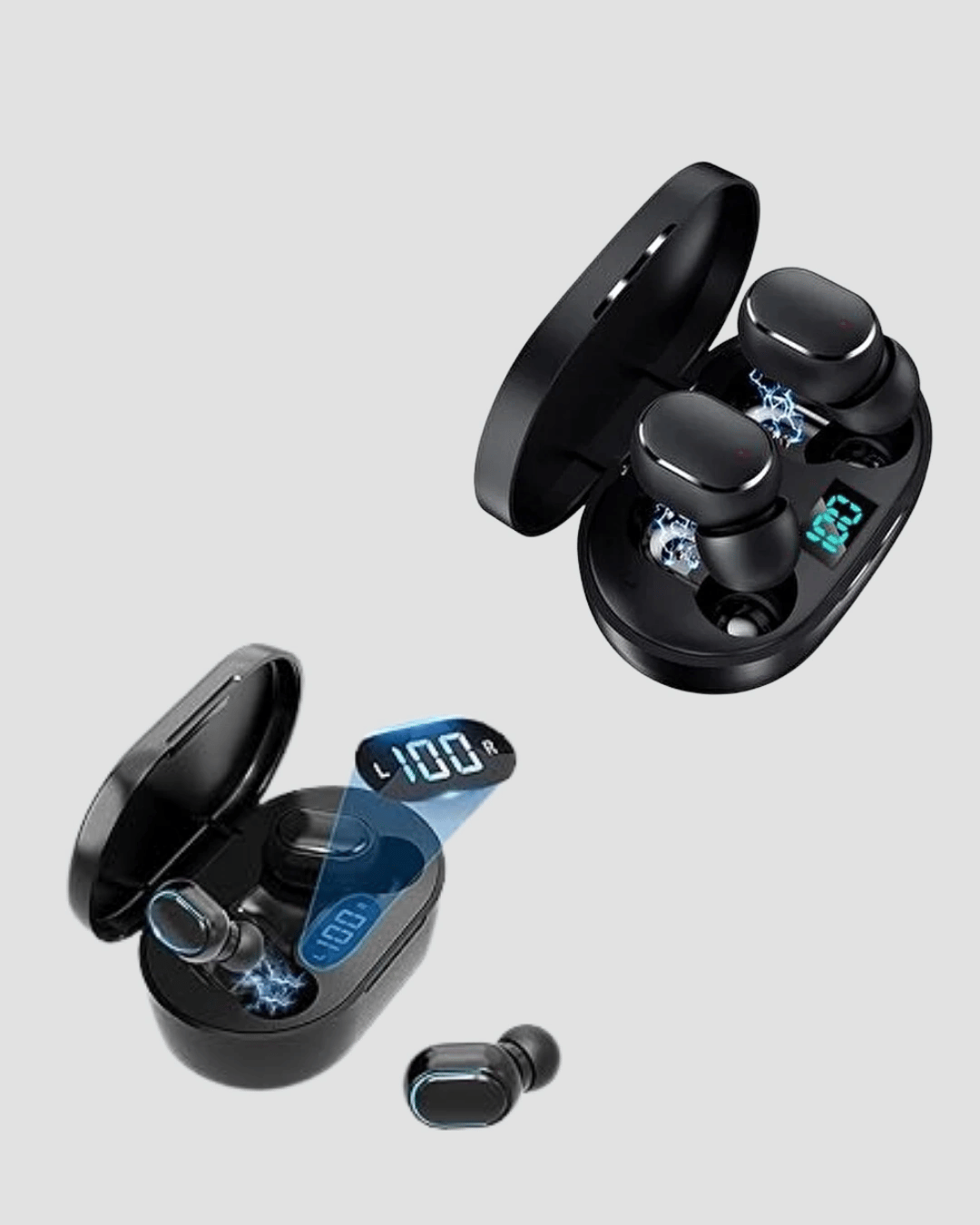 ANC Bluetooth Kulaklık – Suya ve Tere Dayanıklı, Uzun Pil Ömürlü, Mikrofonlu Kablosuz Kulaklık