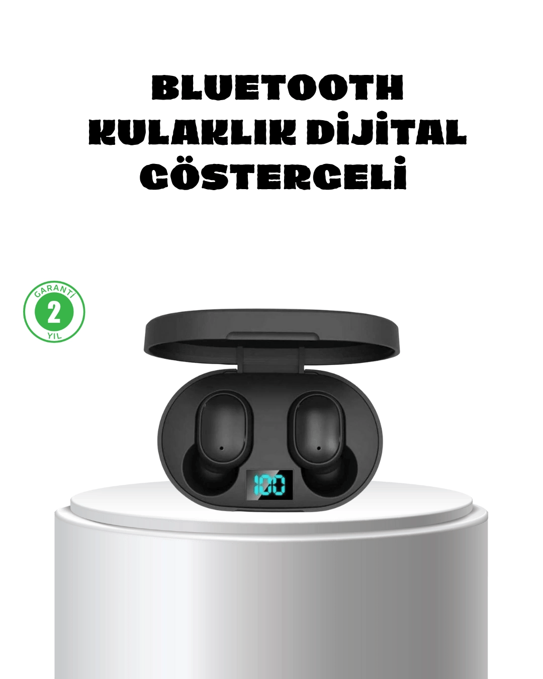 ANC Bluetooth Kulaklık – Suya ve Tere Dayanıklı, Uzun Pil Ömürlü, Mikrofonlu Kablosuz Kulaklık
