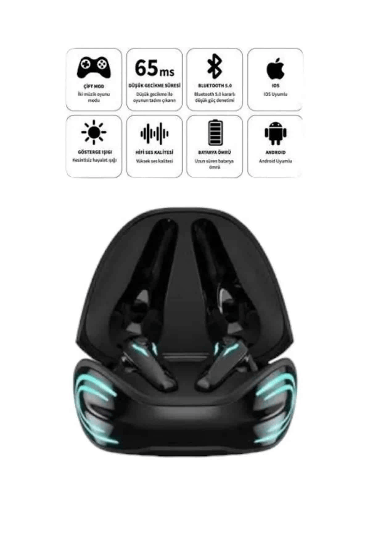 Android ve İOS Uyumlu Bluetooth Kulaklık Mini