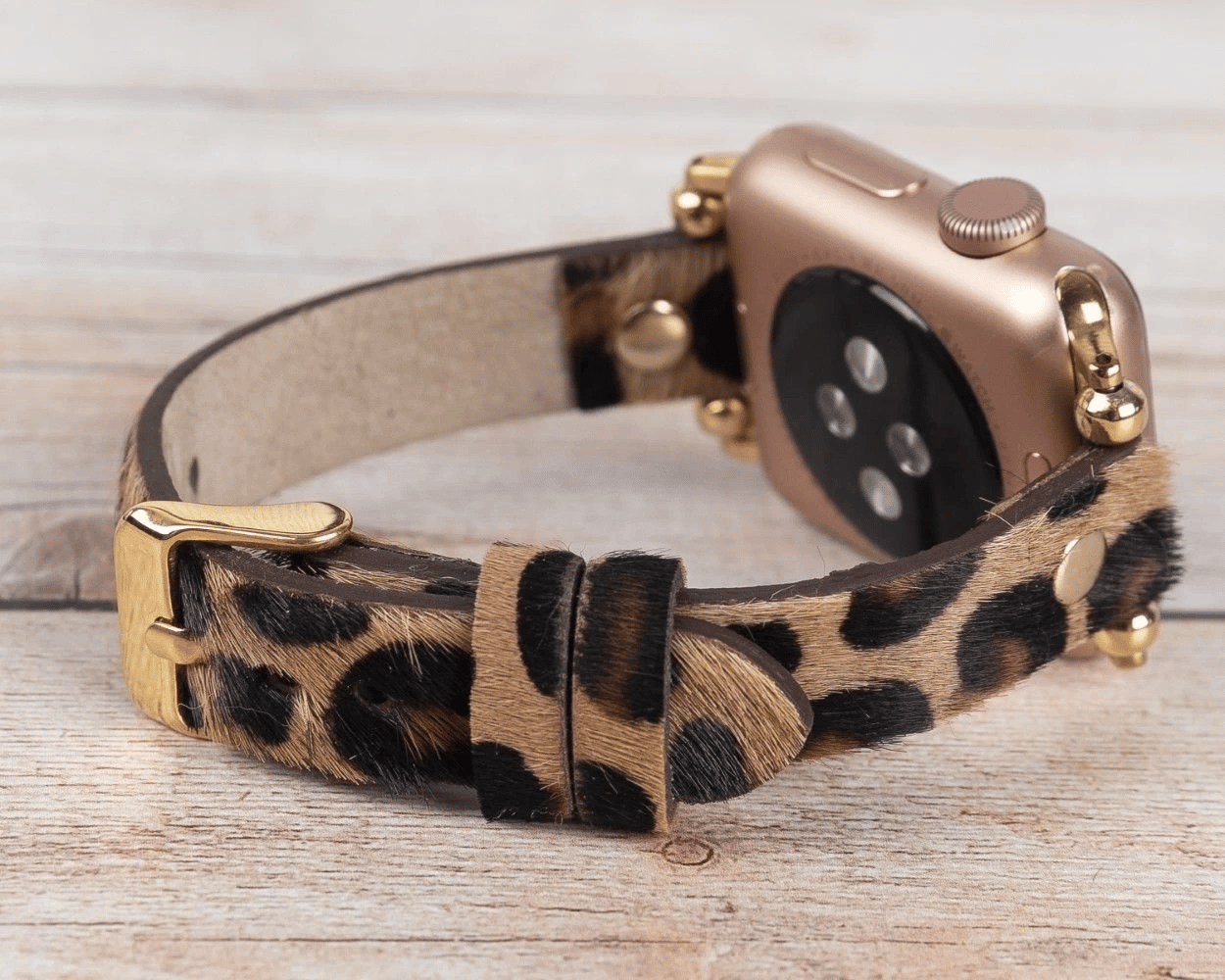 Apple Watch Uyumlu Deri Kordon 38-40-41mm GT LEO1N