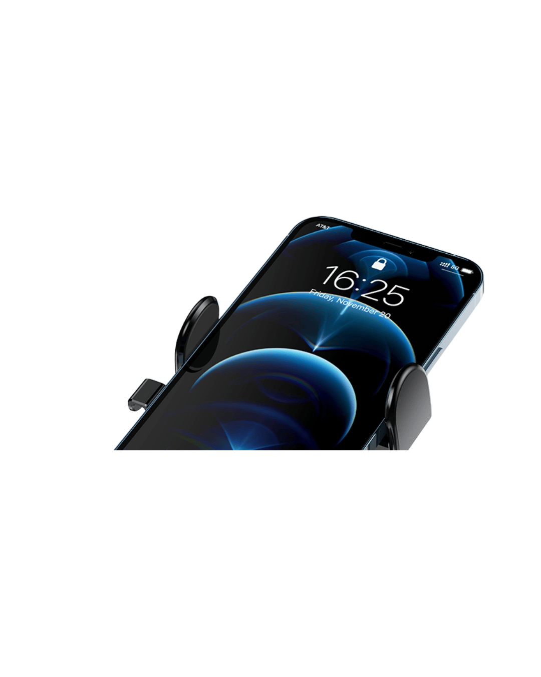 Araç Havalandırma Telefon Tutucu 360 Derece Döner Otomatik Kilitli Stand