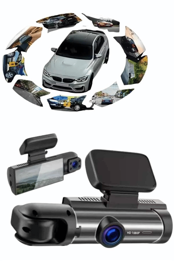 Araç Kamerası Dönebilen HD Kaliteli Video ve Fotoğraf Kaydedici