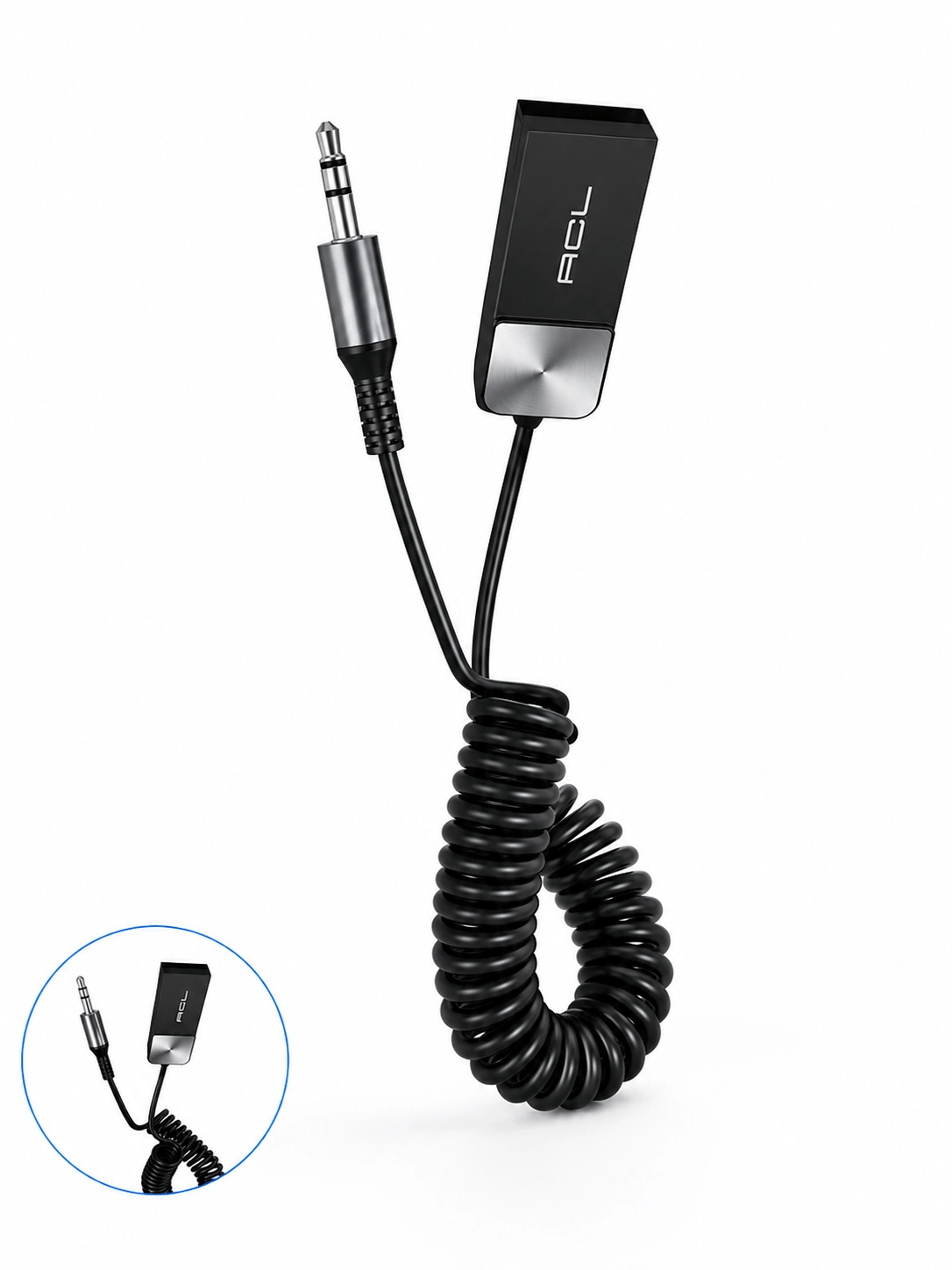 Araç ve Ev Ses Sistemleri İçin Bluetooth AUX Adaptörü