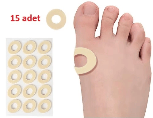 Ayak Nokta Pedi Sünger Yastık  15 Li Bx40