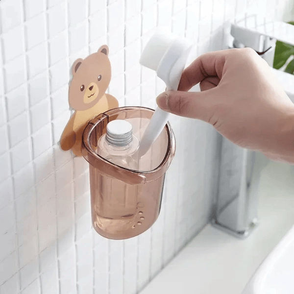 Ayı Figürlü Plastik Organizer