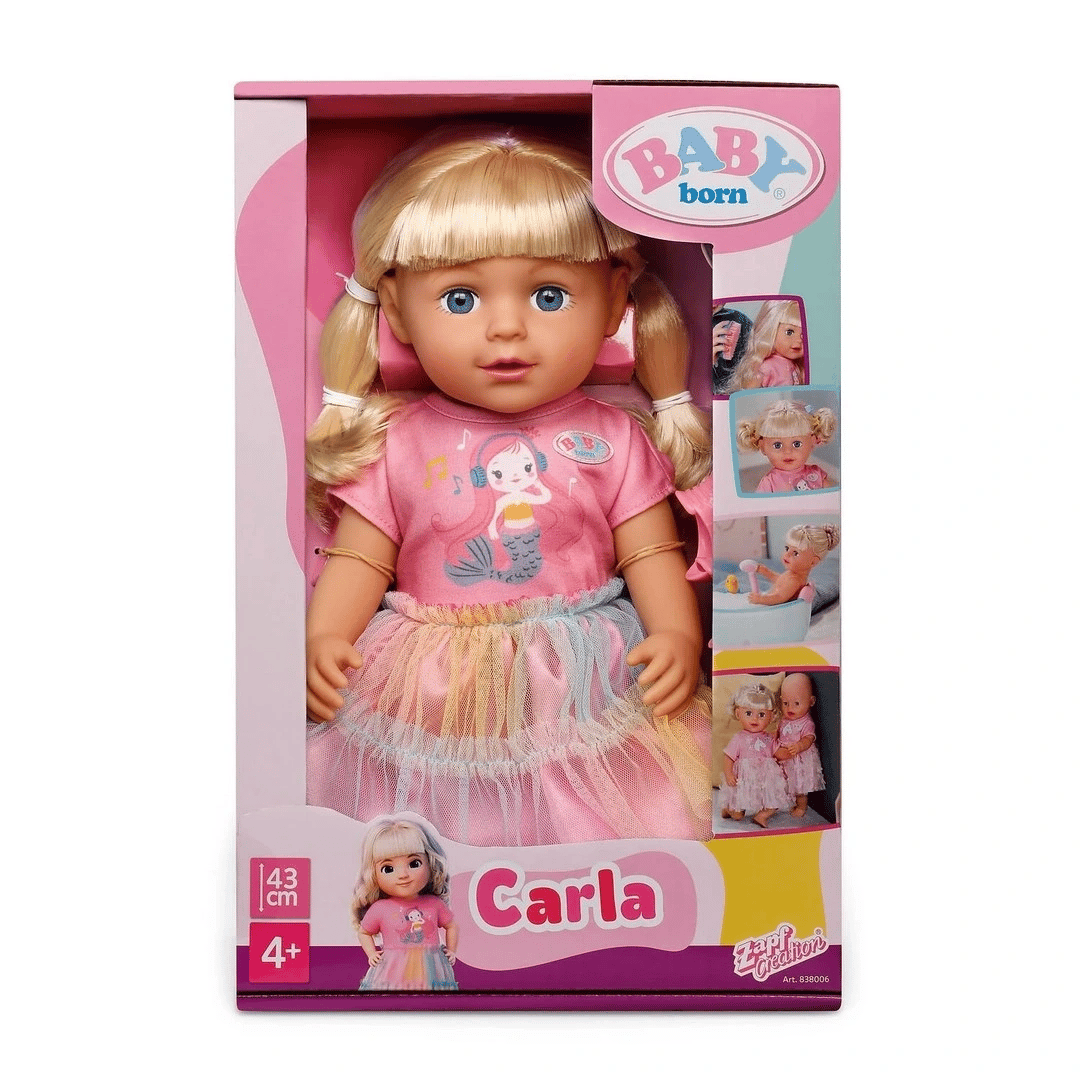 Baby Born Carla Kız Kardeş Bebeği 43 cm