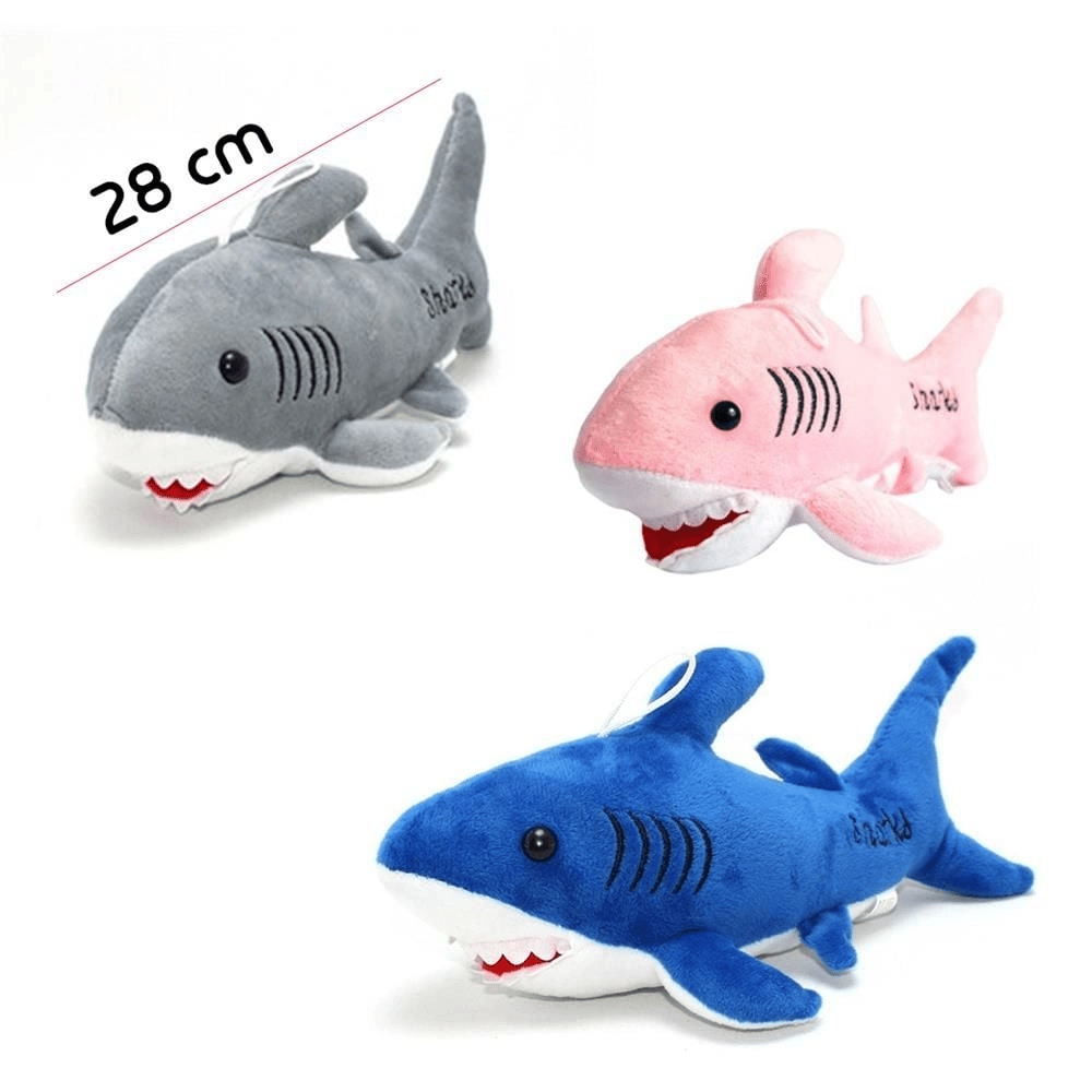 Baby Shark Şarkılı Köpek Balığı Peluş Oyuncak 28 cm-1  Adet Fiyatı Renk Bildirin