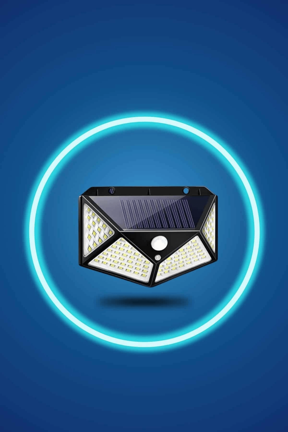 Bahçe Lambası Bahçe Aydınlatma Sensörlü Suya Dayanıklı 100 Led