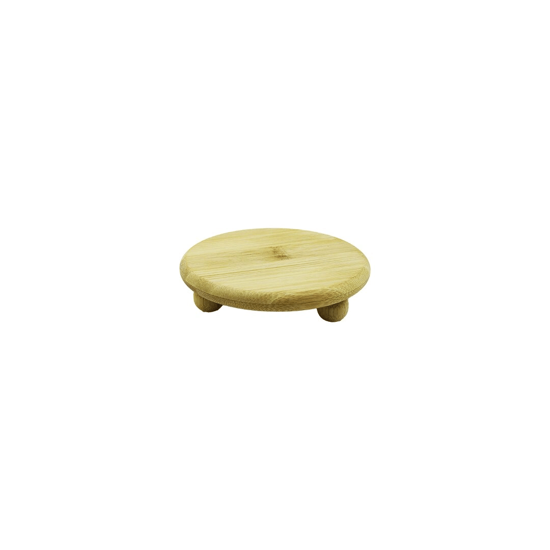 Bamboo Bambu Sunum Tabak Ayaklı 11x11cm Bx40