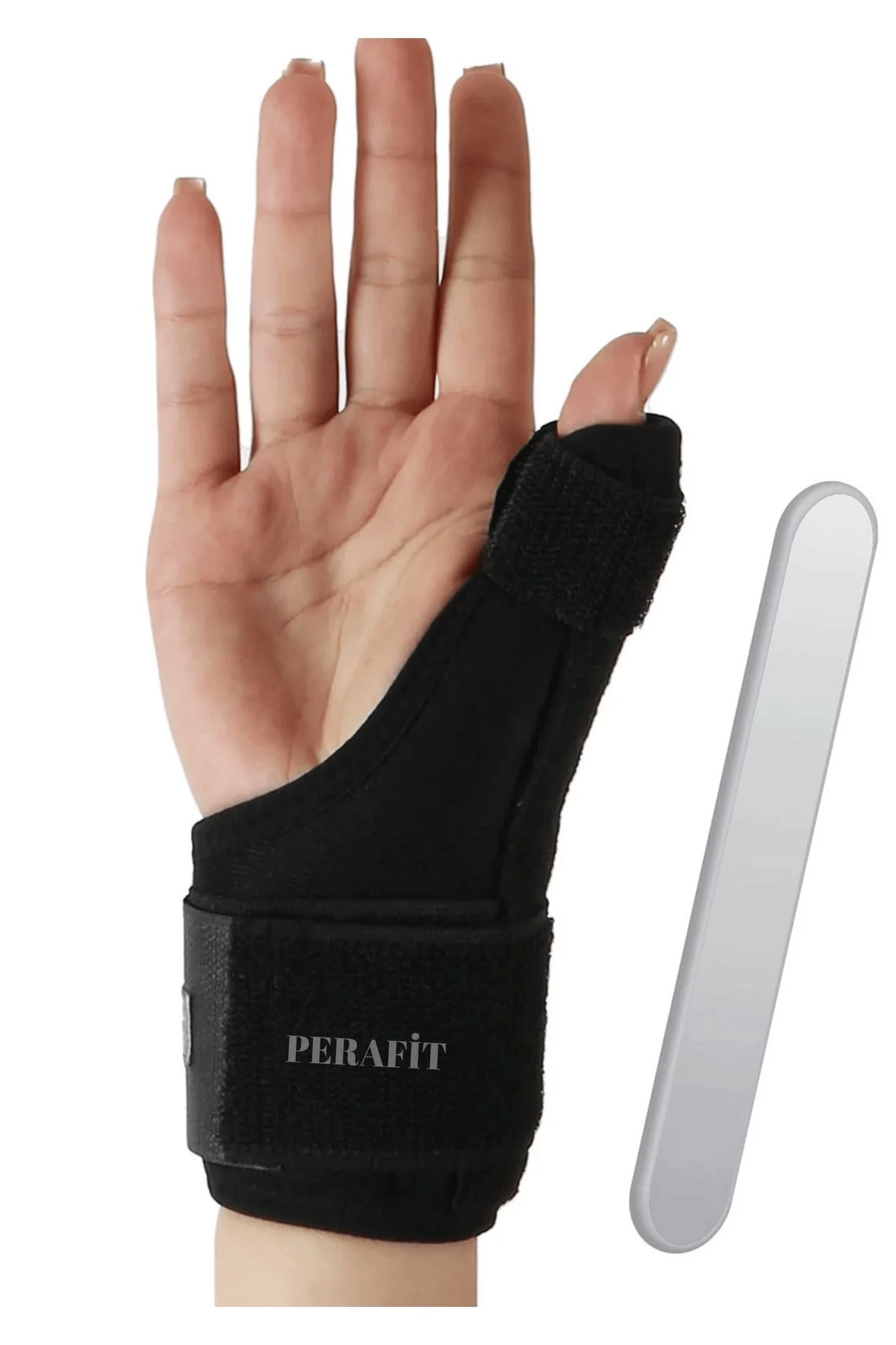 Baş Parmak Ve Bilek Destekli El Bilekliği Metal Atel De Quarvein 5 Termojelli Paket