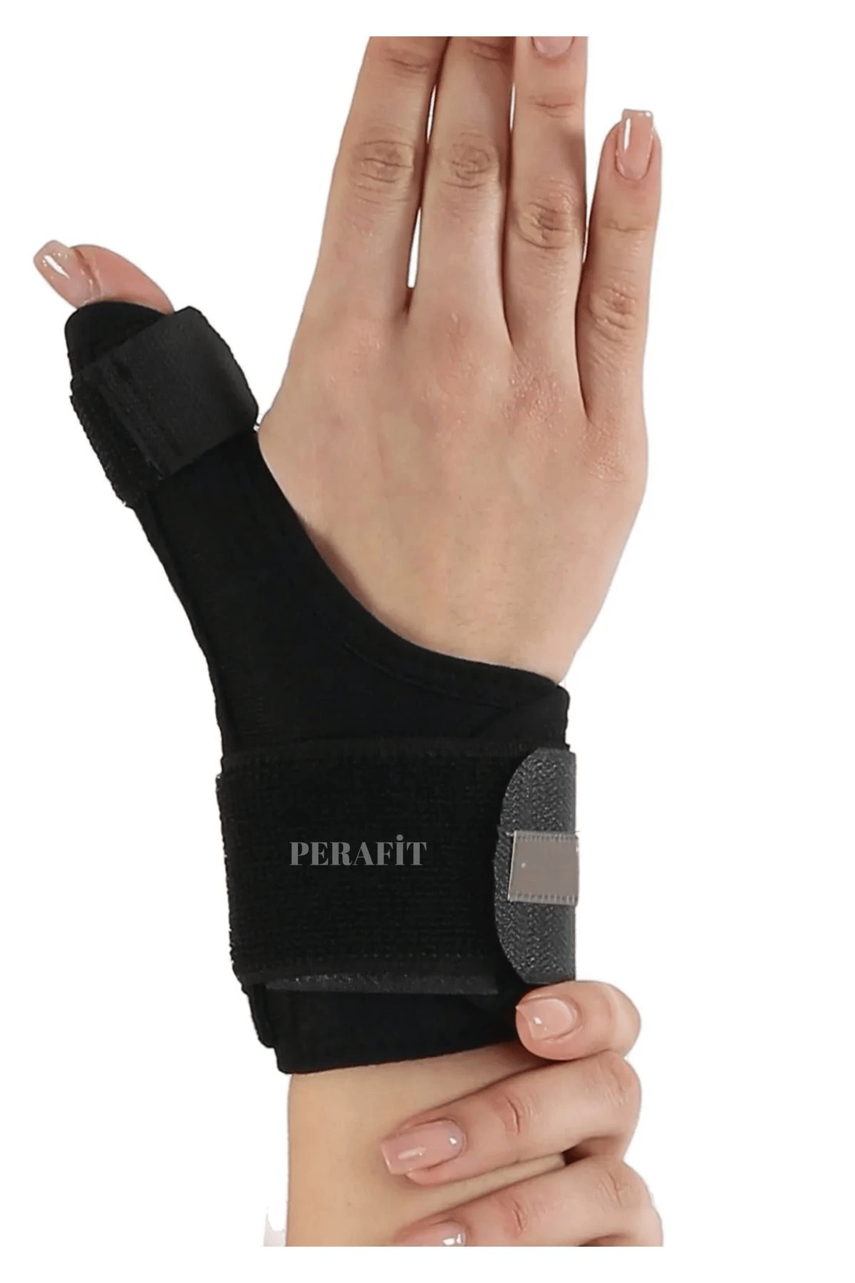 Baş Parmak Ve Bilek Destekli El Bilekliği Metal Atel De Quarvein