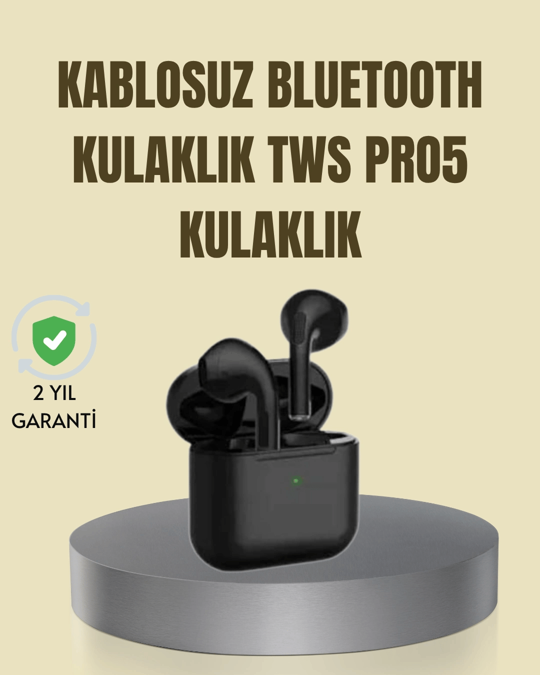 Bluetooth 5.1 Teknolojili TWS Pro 5 – Güçlü ve Kararlı Bağlantı