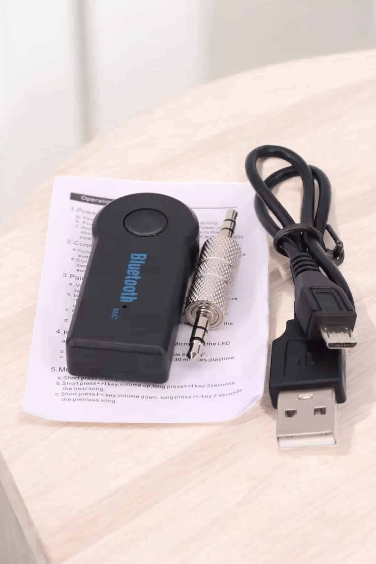 Bluetooth Araç Kiti Bt 350 Aux Çıkışlı Tüm Araçlara Uyumlu