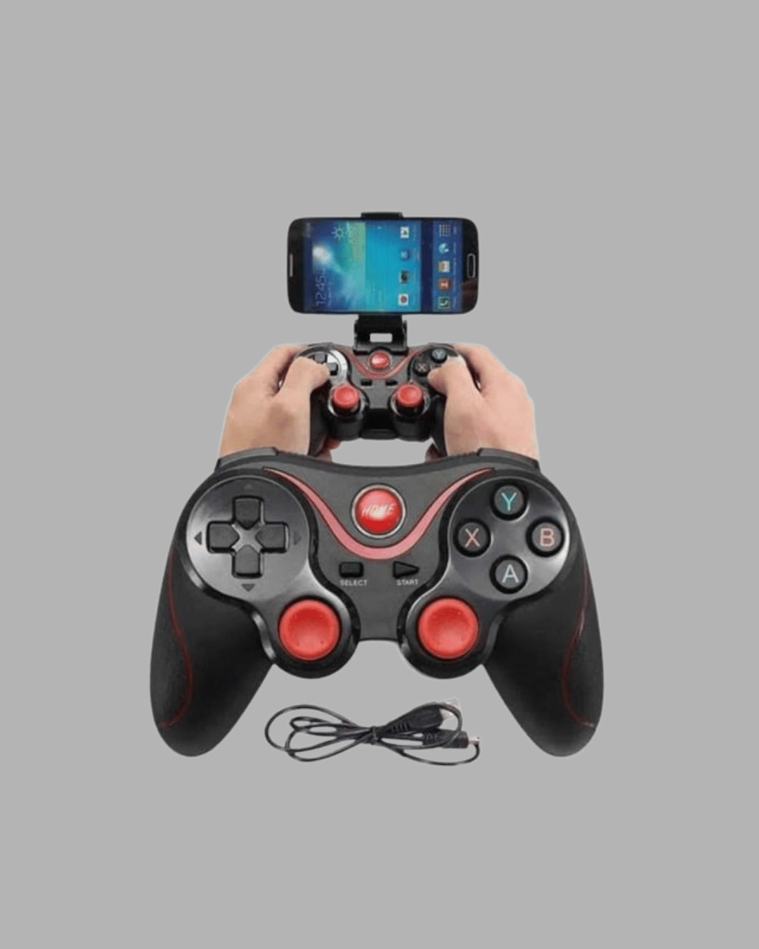 Bluetooth Kablosuz Gamepad TV PC Telefon Uyumluluğu Kolay Bağlantılı
