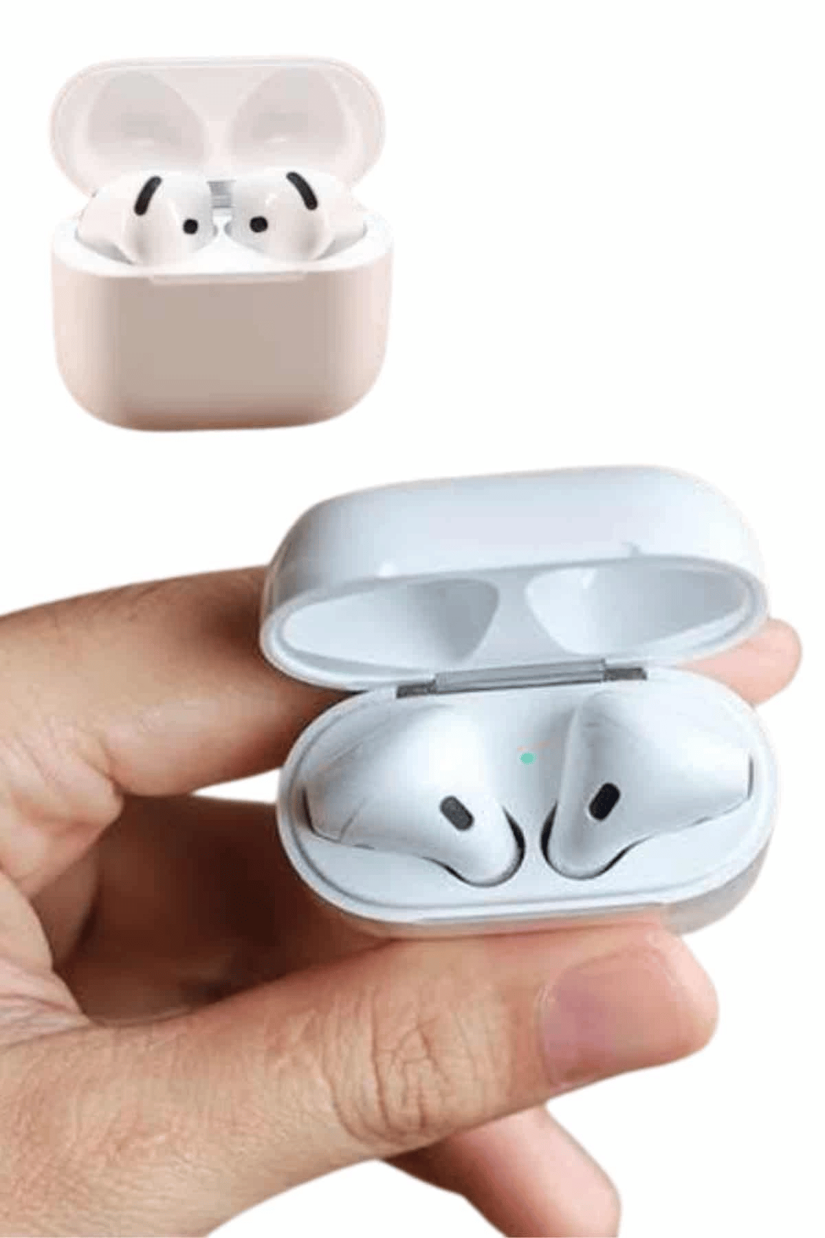 Bluetooth Kulaklık Beyaz Çağrı Cevaplama Dokunmatik Kontrol Kablosuz Yeni Nesil