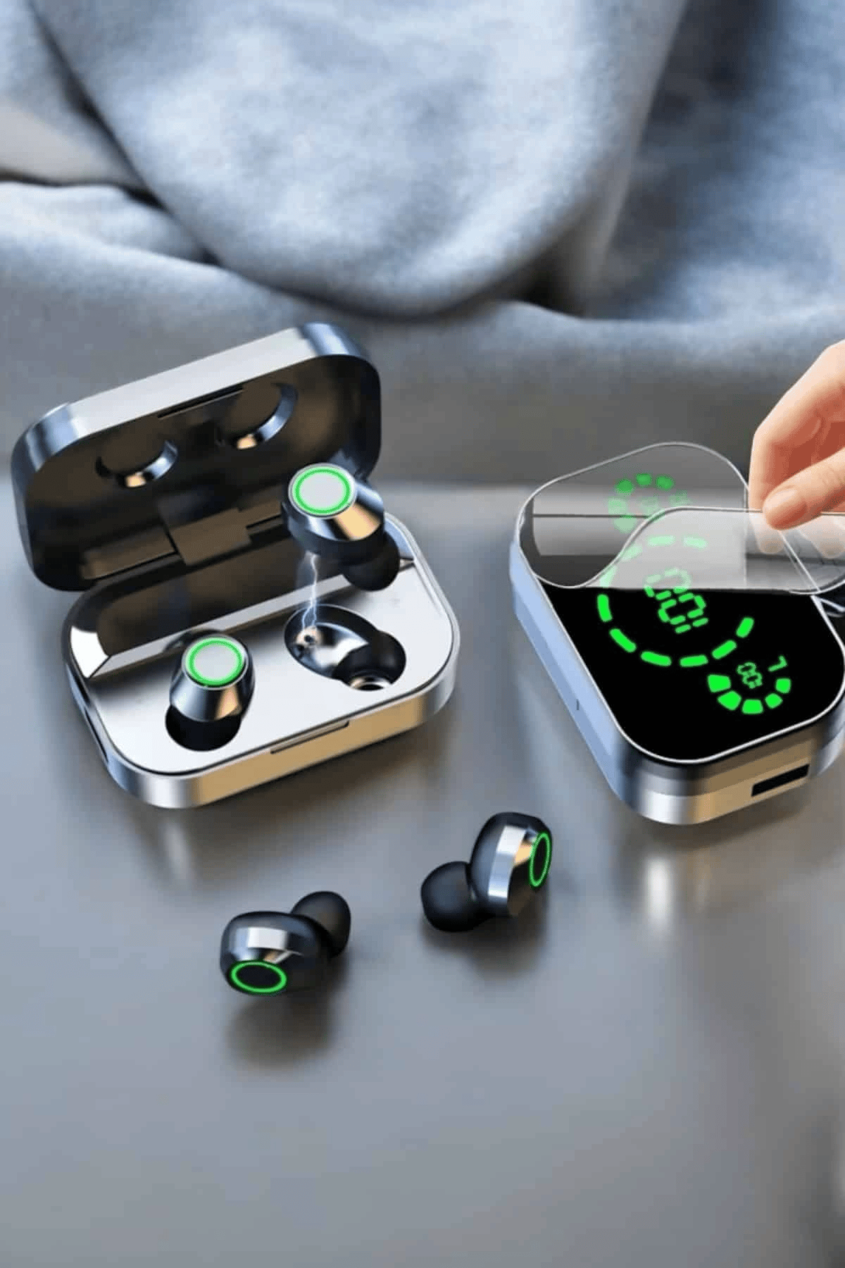 Bluetooth Kulaklık Çift Telefon Desteği ve Suya Dayanıklı Powerbankli