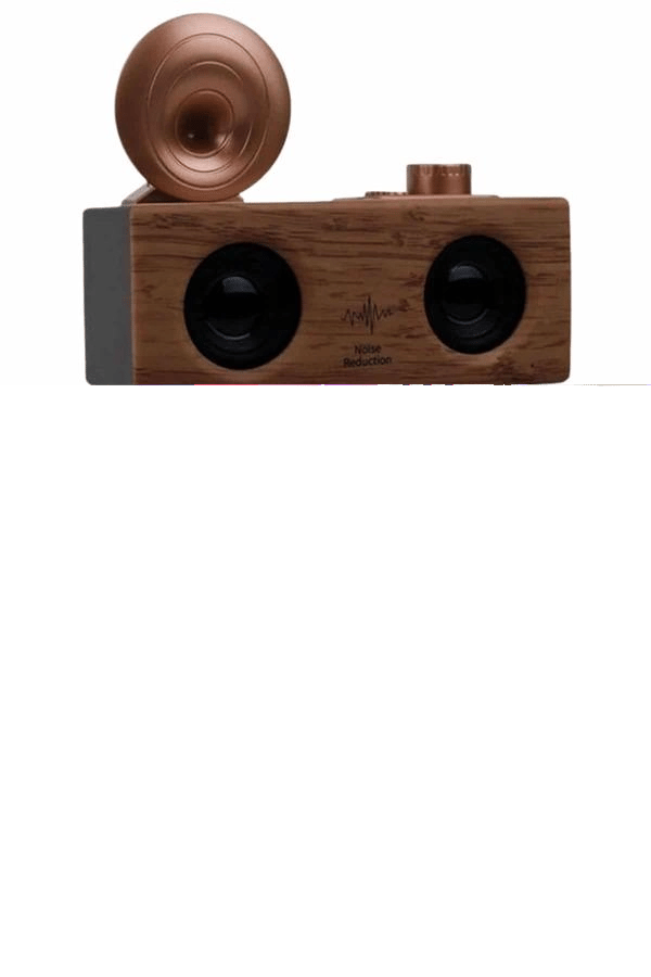 Bluetooth Nostalji Speaker Radyo Gramofon Ahşap Renk Vintage
