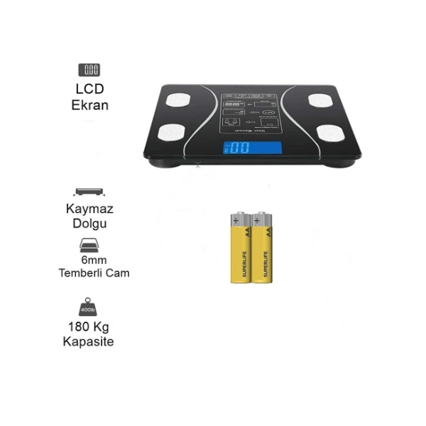 Bluetooth Özellikli Akıllı Tartı
