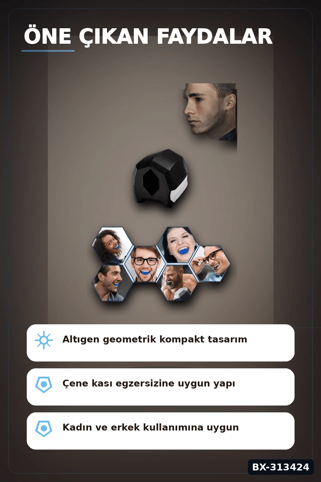 BPA Iceriksiz Silikon Cene Egzersiz Topu 1 Adet Erkek Kadin Cene Kaslari Icin BX-313424