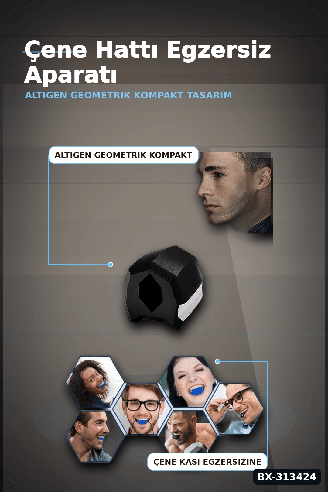 BPA Iceriksiz Silikon Cene Egzersiz Topu 1 Adet Erkek Kadin Cene Kaslari Icin BX-313424